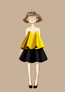 衣褶間的藝術(shù) 服裝小插畫的獨特魅力